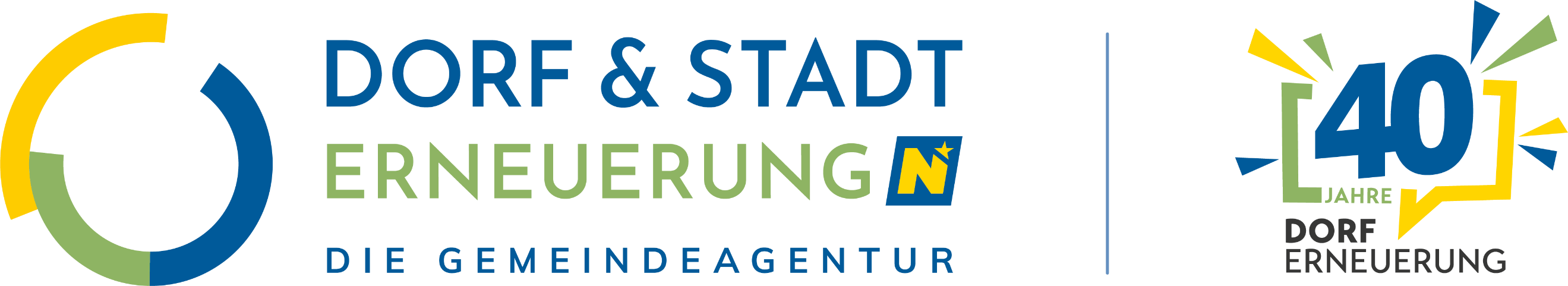 Logo Dorf- und Stadterneuerung. Die Gemeindeagentur