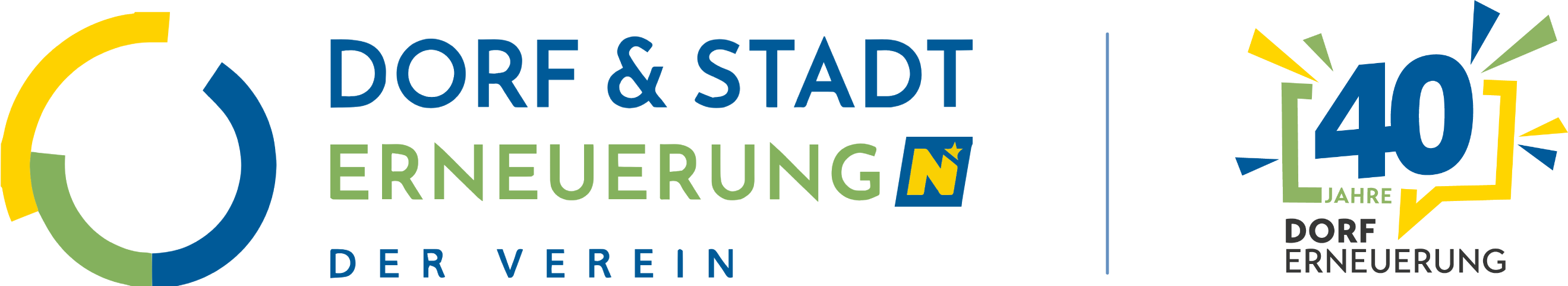 Logo Dorf- und Stadterneuerung. Die Gemeindeagentur