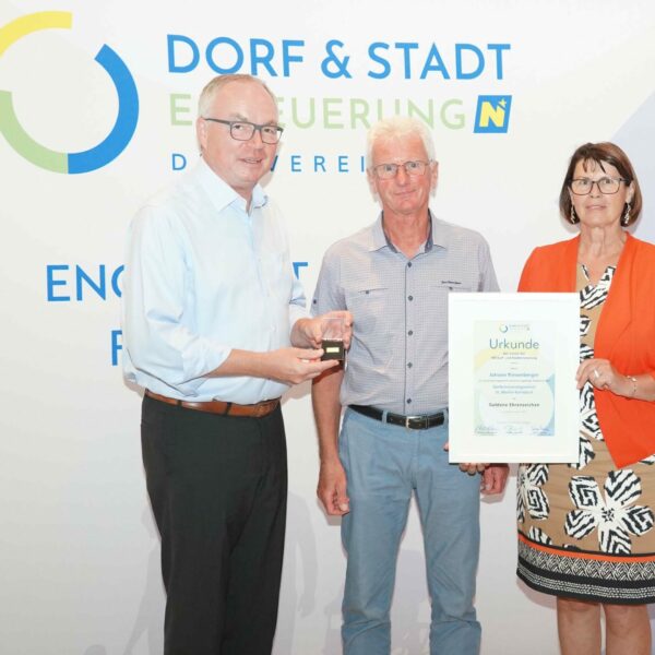 Jahreshauptversammlung 2024 des Vereines der NÖ Dorf- und Stadterneuerung